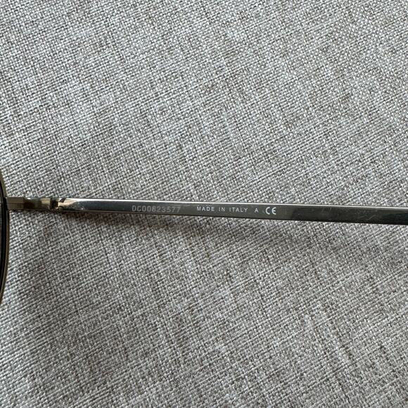 CHANEL Pilot Silver Mirrored Lens Sunglasses With Case Aviator Oversized Logo - Picture 9 of 9